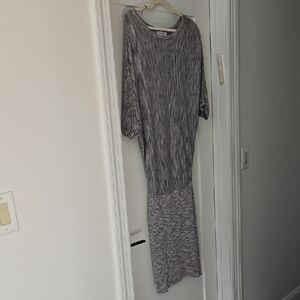 REISS Silver/Gray holdover dress, size 6